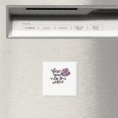 Liebe dich mehr als Kaffee Süßer Romantischer Stil Magnet (In Situ (Geschirrspüler))