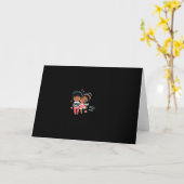 Liebe dich mehr Grafisches Minimaldesign  Karte (Gelbe Blume)