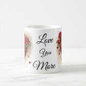 Liebe dich mehr kaffeetasse (Mittel)