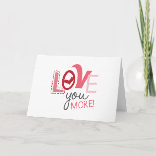 Liebe dich mehr karte