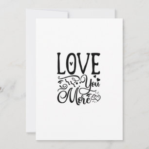 Liebe dich mehr lustiger Zitat spielerischer Stil  Feiertagskarte