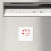 Liebe dich mehr modernes Trenddesign Magnet (In Situ (Geschirrspüler))