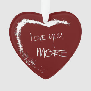 Liebe dich mehr ornament