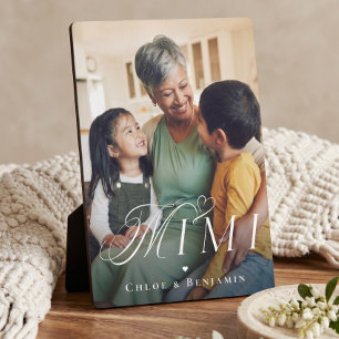 Liebe dich Mimi Enkelkind Foto Erinnerungs Geschen Fotoplatte