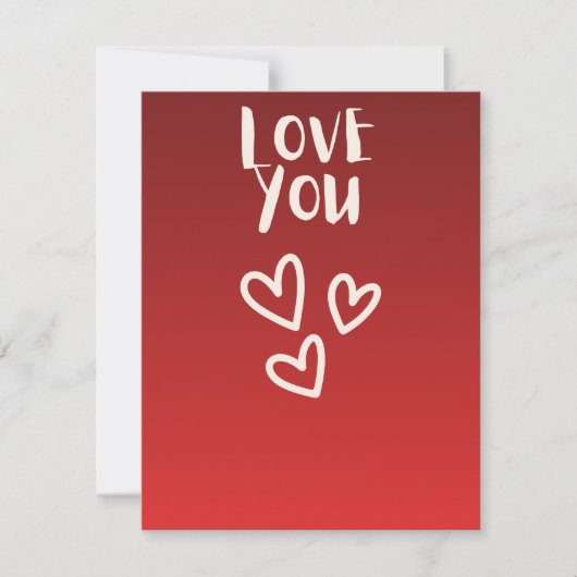 Liebe dich mit Herzen (Vorderseite)