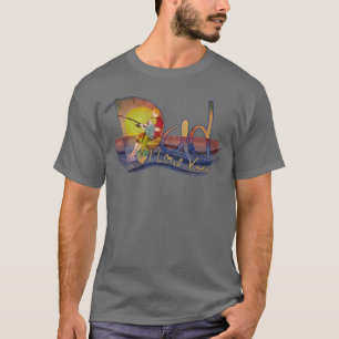 Liebe dich Papa Text Vater und Sohn Angler T-Shirt