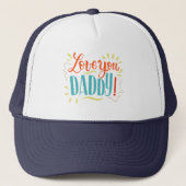 Liebe dich PAPI! Truckerkappe (Vorderseite)