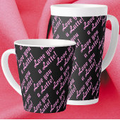 Liebe dich sehr Latte Latte Tasse