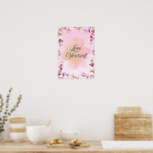 Liebe dich selbst attraktiver Poster (Küche)