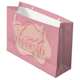 Liebe dich selbst  große geschenktüte
