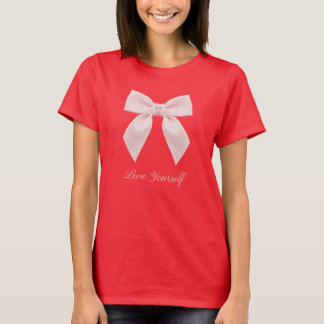 Liebe Dich Selbst Kokette Schleife Süße Pastell We T-Shirt