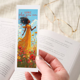 Liebe dich selbst Motivations-Lesezeichen
