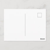 Liebe dich selbst  postkarte (Rückseite)