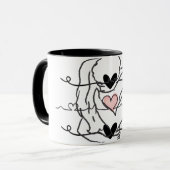 Liebe dich selbst Selbstfürsorge Tasse (Vorderseite Links)