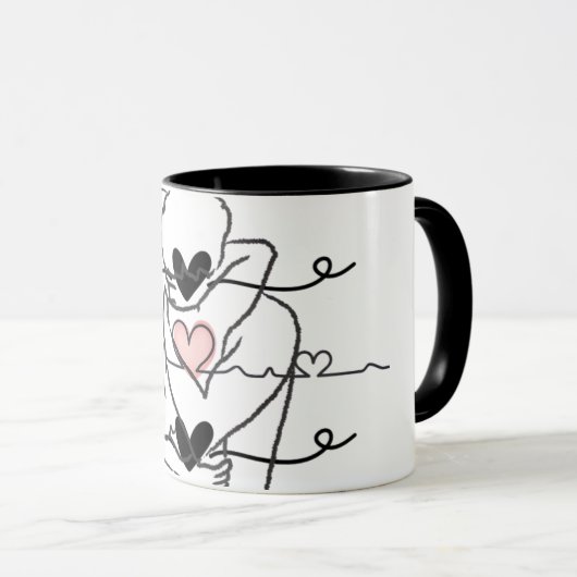 Liebe dich selbst Selbstfürsorge Tasse (VorderseiteRechts)