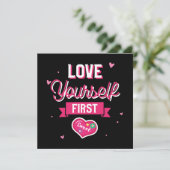 Liebe dich selbst zuerst (Stehend Vorderseite)