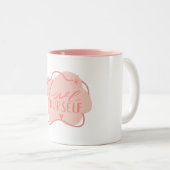 Liebe dich selbst zweifarbige tasse (VorderseiteRechts)