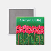 Liebe dich Tante Magnet (Vorderseite/Rückseite)