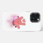 Liebe dich.w iPhone hülle (Rückseite (Horizontal))