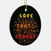 Liebe, die Abstrakte Kunstdesign drucken lässt Keramikornament (Rechts)