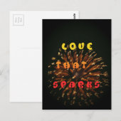 Liebe, die Abstrakte Kunstdesign drucken lässt Postkarte (Vorne/Hinten)