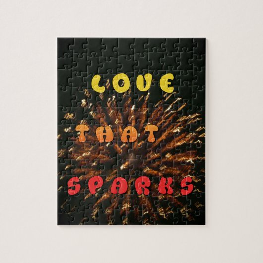 Liebe, die Abstrakte Kunstdesign drucken lässt Puzzle (Vertikal)