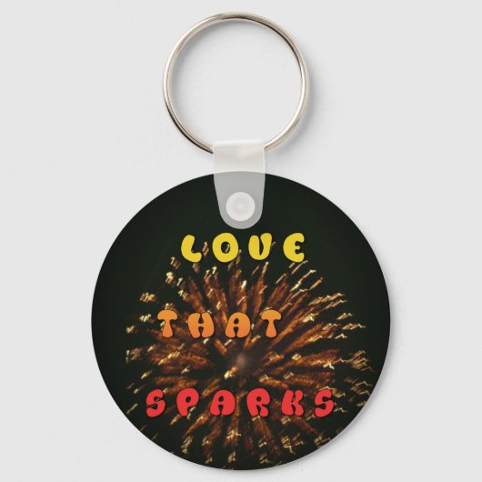 Liebe, die Abstrakte Kunstdesign drucken lässt Schlüsselanhänger (Vorderseite)