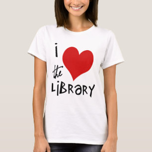 Liebe die Bibliothek T-Shirt