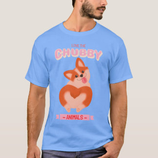Liebe die dicken Tiere 12 Freund T-Shirt