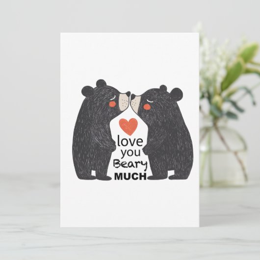 Liebe, die du dir gut vorstellst einladung (Stehend Vorderseite)