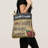 Liebe, die ein Name des Biologie-Lehrer-| DIY ist Tasche (Von Nahem)