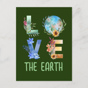 LIEBE DIE ERDE POSTKARTE
