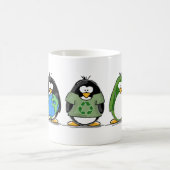 Liebe die Erdpenguins Kaffeetasse (Mittel)