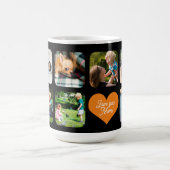 Liebe, die ihr Foto personalisiert zusammenkollier Kaffeetasse (Mittel)