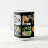 Liebe, die ihr Foto personalisiert zusammenkollier Kaffeetasse (Vorderseite Links)