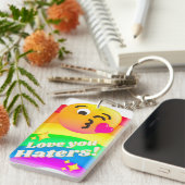 Liebe, die ihr hasst schlüsselanhänger (Vorderseite rechts)