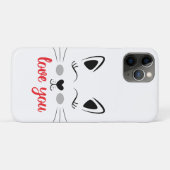 Liebe, die ihr Katze Case-Mate iPhone Hülle (Rückseite (Horizontal))