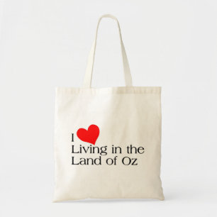 Liebe, die in Unze-Tasche lebt Tragetasche
