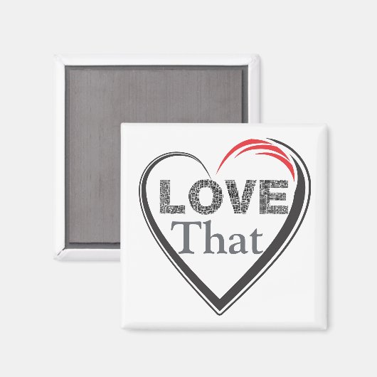 Liebe, die Magnet (Vorderseite/Rückseite)