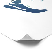 Liebe, die Marathon-Wettkampfsieger betreibt Poster (Ecke)