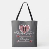Liebe die Panther-personalisierte Tasche (Rückseite)