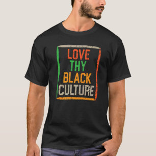 Liebe Die schwarze Kultur Schwarze Geschichte Mona T-Shirt