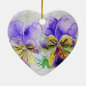 Liebe, die Sie an Ihre Bedürfnisse angepasst haben Keramik Ornament (Hinten)