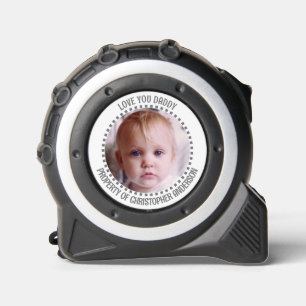 Liebe, die Sie Ihren Papa hinzufügen, Fotoeigensch Maßband