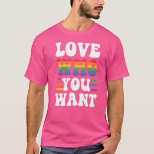 Liebe, die Sie Lgbtq Diversity Rainbow Pride Ga Ge T-Shirt