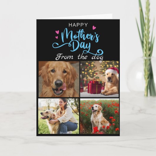 Liebe, die Sie Mama Schwarze benutzerdefinierte Ka Dankeskarte (Vorderseite)