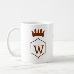 Liebe, die Sie Opa Kronen hinzufügen Namensdetails Kaffeetasse