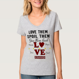 Liebe, die sie verdirbt, geben ihnen Coole Tante C T-Shirt