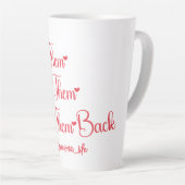 Liebe, die sie verwischt haben, geben ihnen Oma Fu Milchtasse (Rechte Ecke)