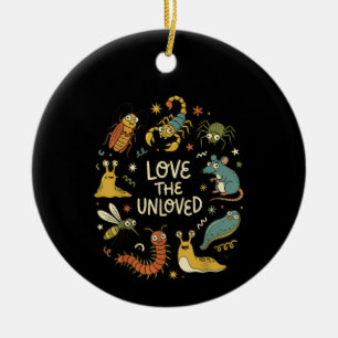 Liebe die Unbeliebten Süße Cartoon-Insekten Lustig Keramik Ornament